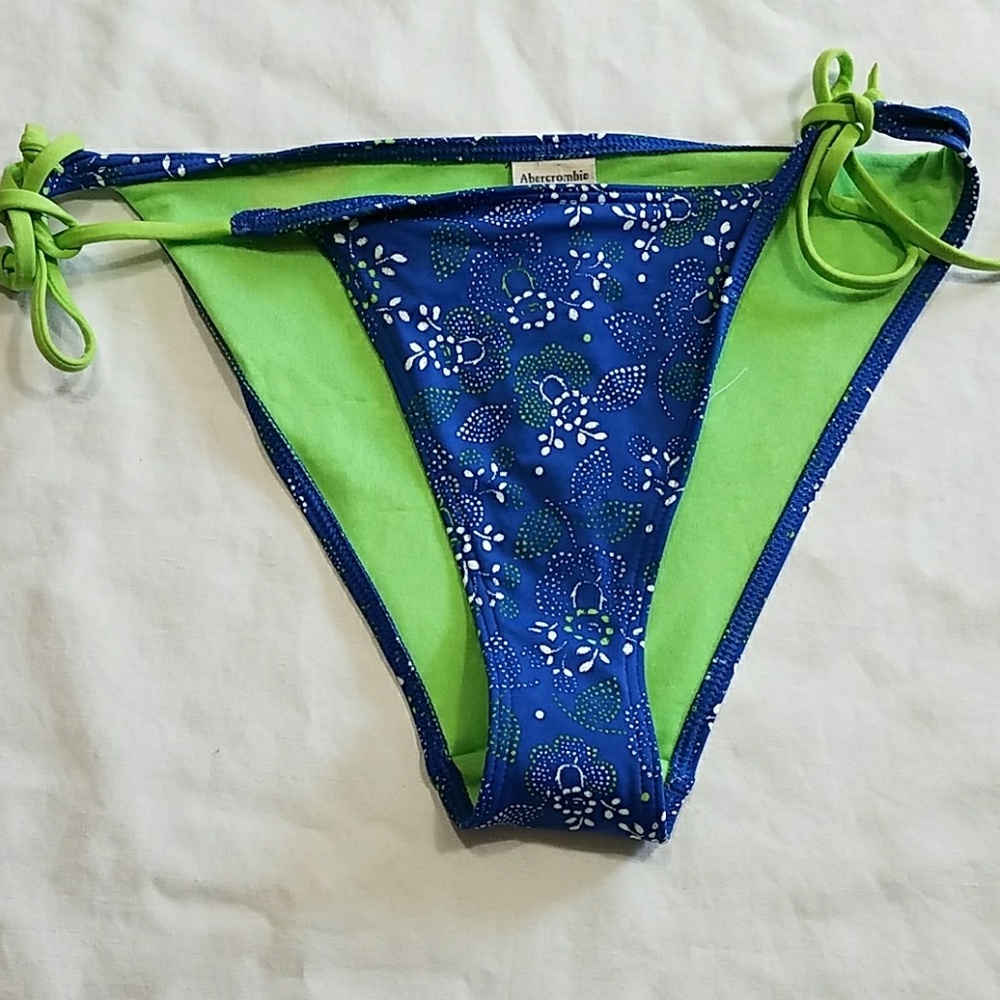 Abercrombie & Fitch string tie bikini bottoms